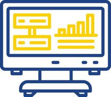 Data Driven Insights Vector Icon Design