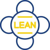 Lean Principles Vector Icon Design