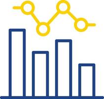 Fluctuating Demand Vector Icon Design