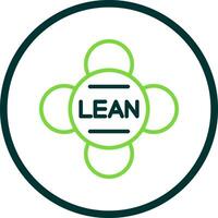 Lean Principles Vector Icon Design