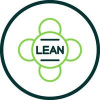 Lean Principles Vector Icon Design