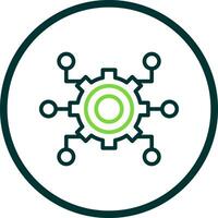 Digital Transformation Vector Icon Design