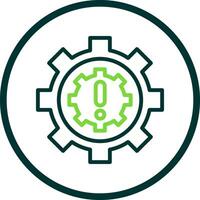 Automation Disruption Vector Icon Design