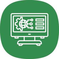 Digital Transformation Vector Icon Design