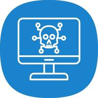 Cyber Attacks Vector Icon Design