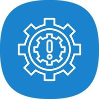 Automation Disruption Vector Icon Design