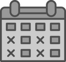 Calendar Date Vector Icon Design
