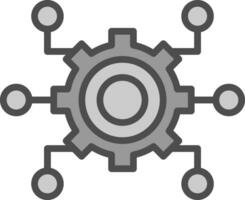 Digital Transformation Vector Icon Design