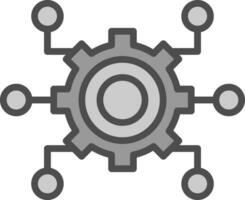 Digital Transformation Vector Icon Design