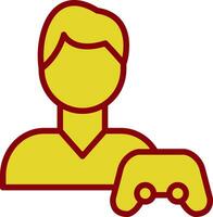 Gamer Vector Icon Design