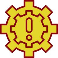Operational Disruption Vector Icon Design