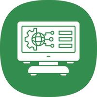 Digital Transformation Vector Icon Design