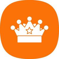 Crown Vector Icon Design