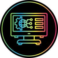Digital Transformation Vector Icon Design