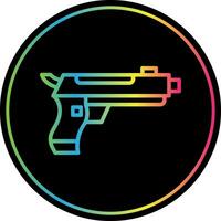 diseño de icono de vector de pistola