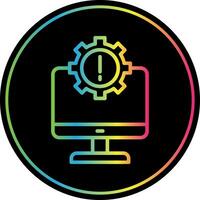 IT System Failures Vector Icon Design