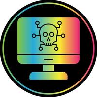 Cyber Attacks Vector Icon Design