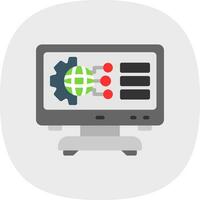 Digital Transformation Vector Icon Design