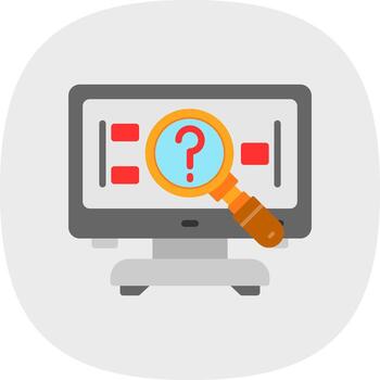 Problem Framing Vector Icon Design