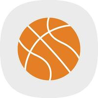 Basketball Vector Icon Design