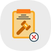Regulatory Non Compliance Vector Icon Design