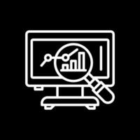 Market Analysis Vector Icon Design