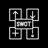 SWOT Analysis Vector Icon Design