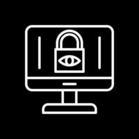 Internet Privacy Concerns Vector Icon Design