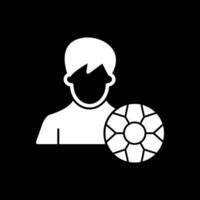 diseño de icono de vector de jugador