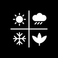 Seasonal Variations Vector Icon Design