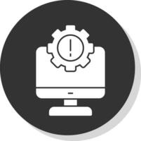 IT System Failures Vector Icon Design