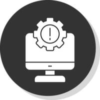 IT System Failures Vector Icon Design