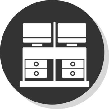 Office Space Constraints Vector Icon Design