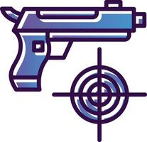 Shooting Game Vector Icon Design