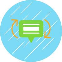 Feedback Loops Vector Icon Design