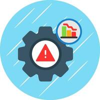 Risk Mitigation Vector Icon Design