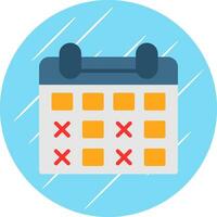 Calendar Date Vector Icon Design