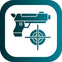 Shooting Game Vector Icon Design