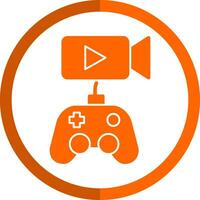 Live Stream Vector Icon Design