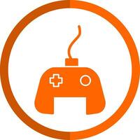 Gaming Console Vector Icon Design