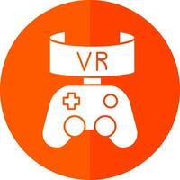 Vr Game Vector Icon Design
