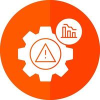 Risk Mitigation Vector Icon Design