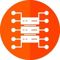 Organizational Structure Vector Icon Design