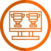 Monitor Screen Vector Icon Design
