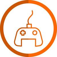 Gaming Console Vector Icon Design