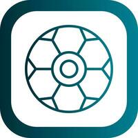 Fottball Game Vector Icon Design