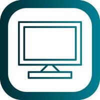 Monitor Screen Vector Icon Design