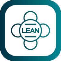 Lean Principles Vector Icon Design