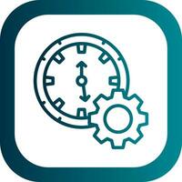 Time Management Vector Icon Design