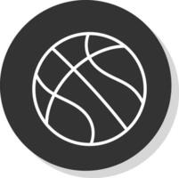 diseño de icono de vector de baloncesto